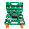 53-Piece Professional Mechanic's Tool Kit with Quick Ratchet