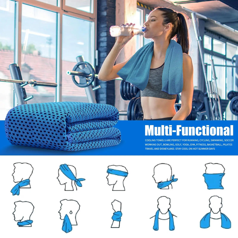 Instant Cooling Microfiber Towel