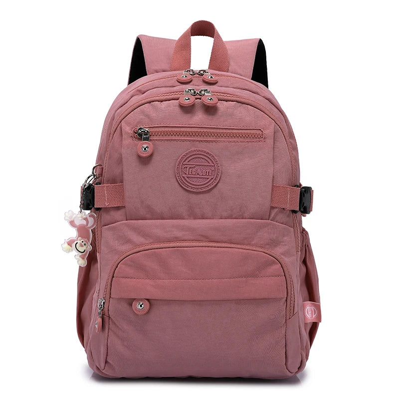 Water-Resistant Travel Backpack with Laptop Compartment