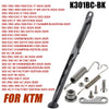 K301BC-BK KTM side stand kit with ABS foot and various motorcycle parts
