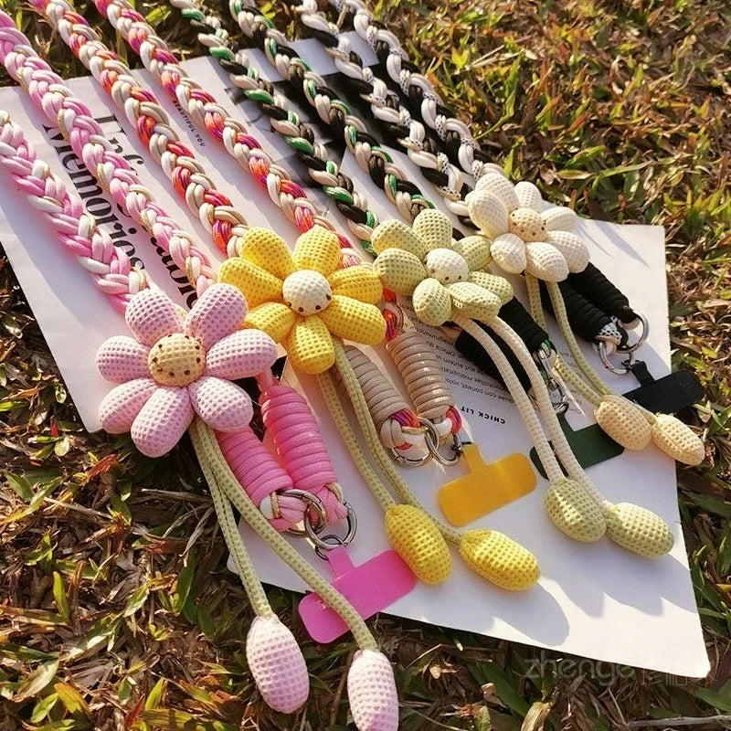 Crossbody Phone Lanyard with Decorative Rope