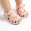 Embroidered Floral Baby Girl Sandals – Soft Sole, Lightweight & Breathable