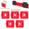 Wall-Mounted Battery Holder for Milwaukee M18 Batteries