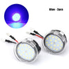 Blue 2-piece universal LED puddle light for Ford vehicles, showing the light components.