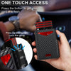 Men's Slim Bifold Wallet with Magnetic Closure and RFID Protection
