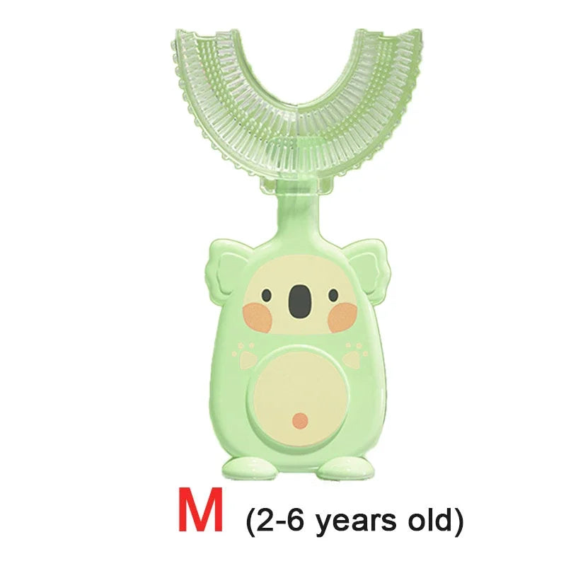 U-Shaped Silicone Toothbrush for Toddlers