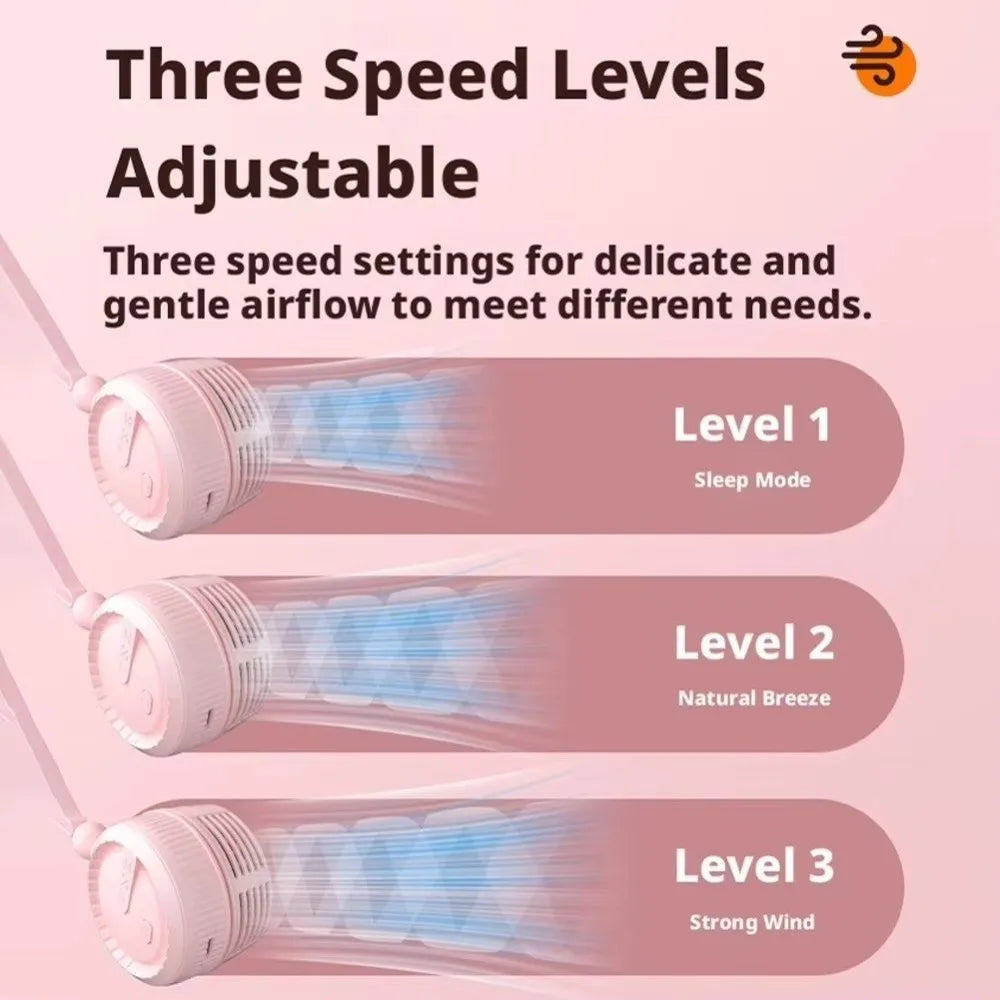 360° Verstellbarer Halsventilator