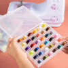Pre-filled Sewing Bobbins Set with Storage Case