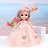 17cm Articulated Princess Doll with Accessories