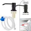 Built-In Kitchen Sink Soap Dispenser with Stainless Steel Pump