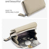 Genuine Leather Mini RFID Wallet for Women