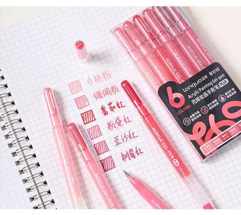 Vibrant Gel Pen Set – Smooth Writing for Art, Notes & Journaling