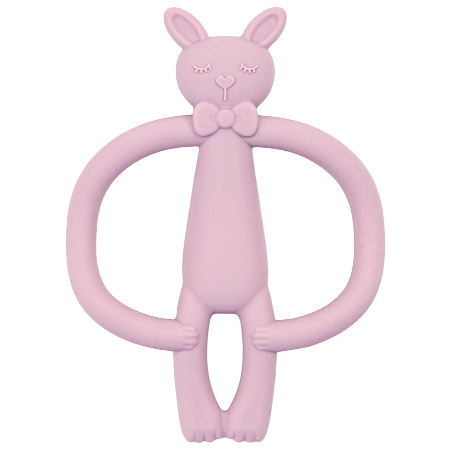 BPA-Free Silicone Baby Teether – Soothing Teething Relief for Infants
