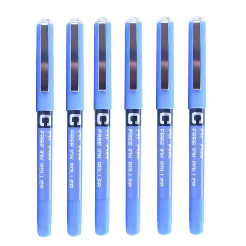 Smooth 0.5mm Gel Pens for School and Office – Set of 6