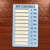 Reusable Kids Chore Chart with Daily Task Checklist