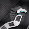 Self-Locking Adjustable Wrench with Quick-Release Mechanism