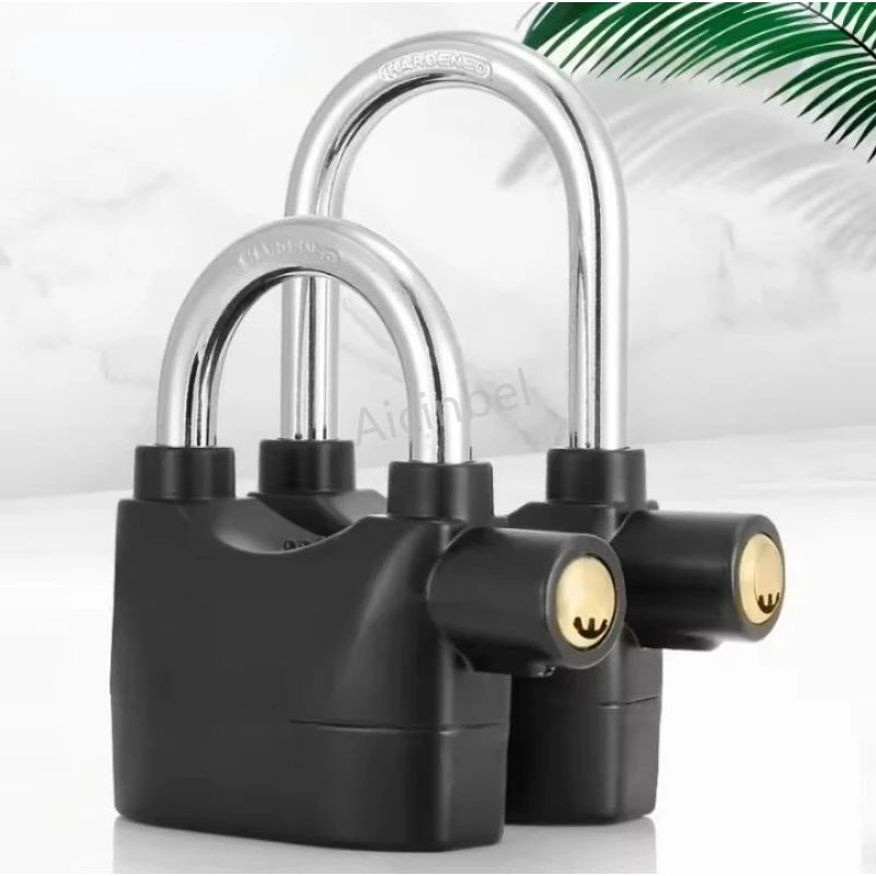 Motion-Activated Alarm Padlock with 110dB Siren
