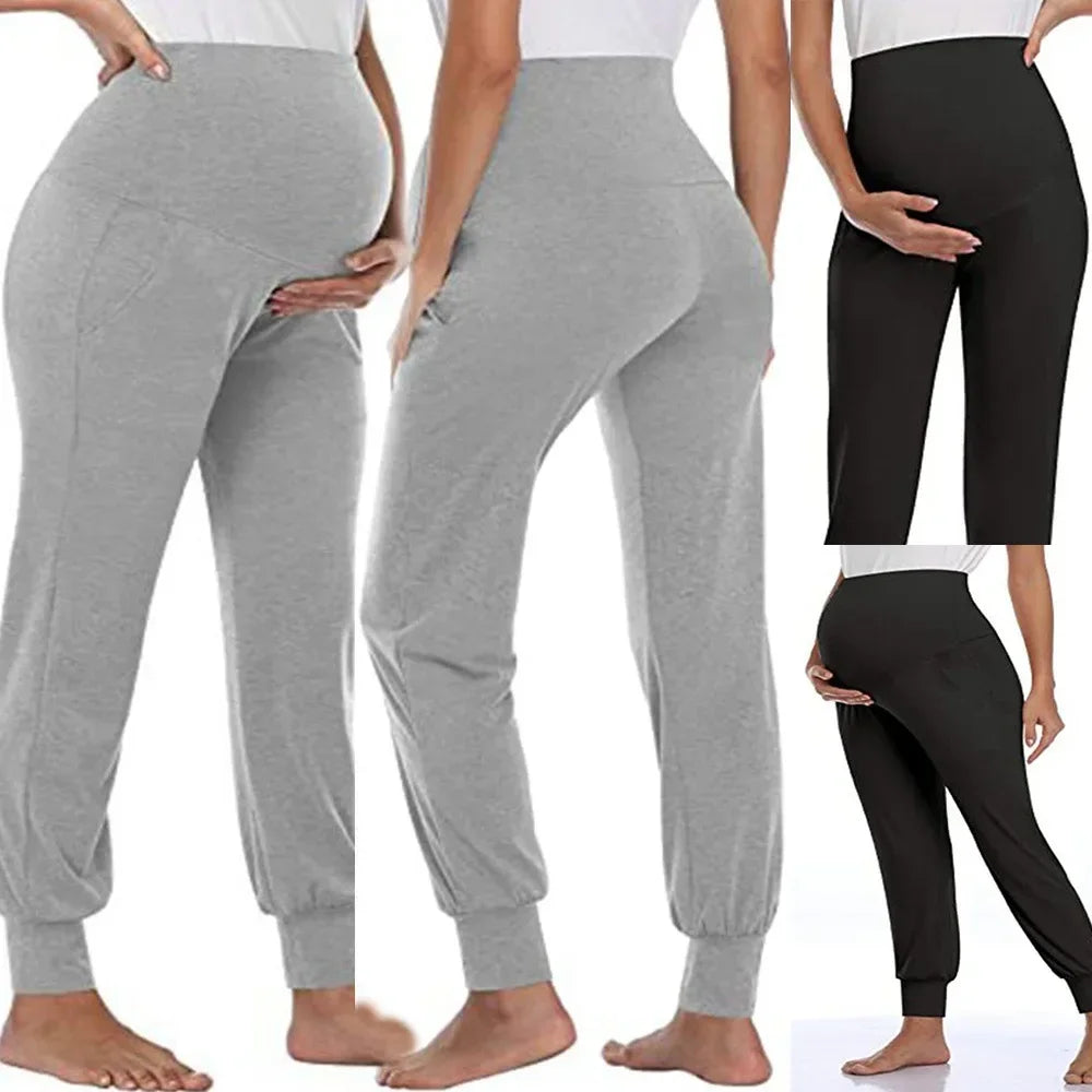 Maternity Jogger Pants with Pockets