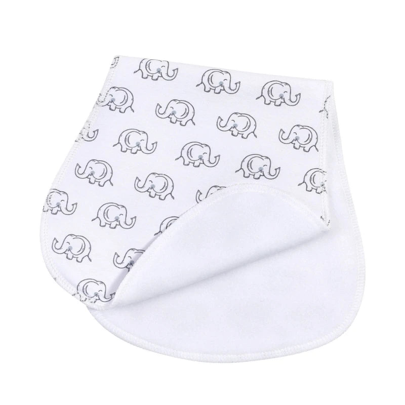 Soft Cotton Burp Cloths for Newborns (2-Pack)