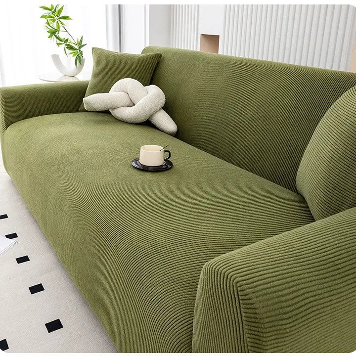 Elastic Stretch Sofa Cover with Non-Slip Backing