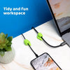 Silicone Thumb Wall Hooks for Cable Management and Organizing