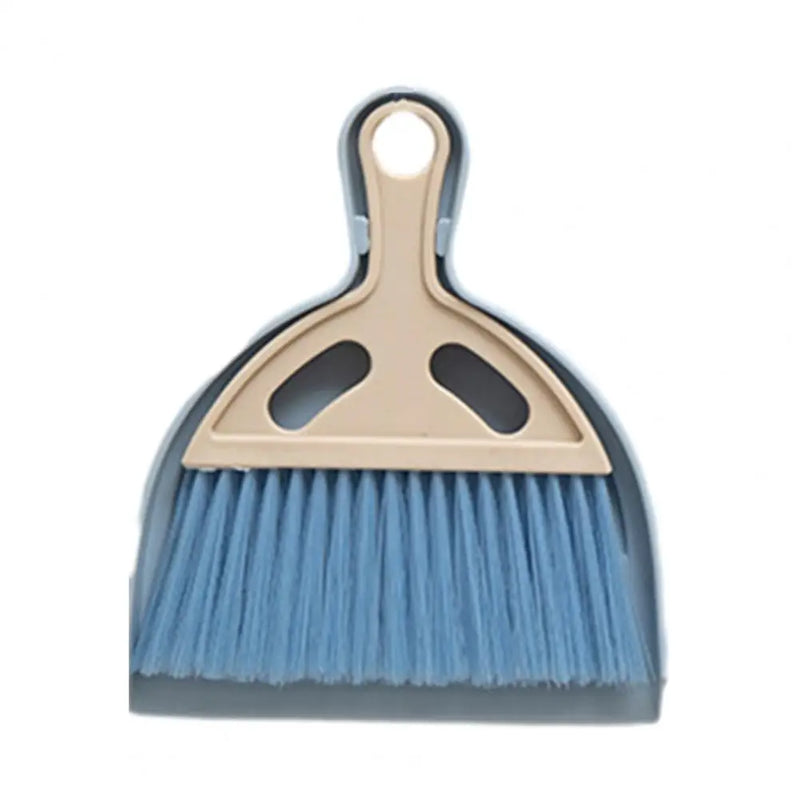 Compact Desktop Broom and Dustpan Set