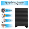 Self-Adhesive Pleated Blackout Blinds