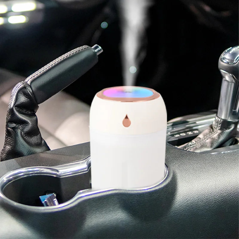 Portable USB Mini Humidifier with LED Night Light