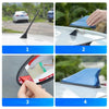 Carbon Fiber Look Shark Fin Car Antenna
