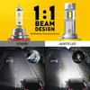 Ultra-Bright LED Headlight Bulbs (Pair) – 6000K White