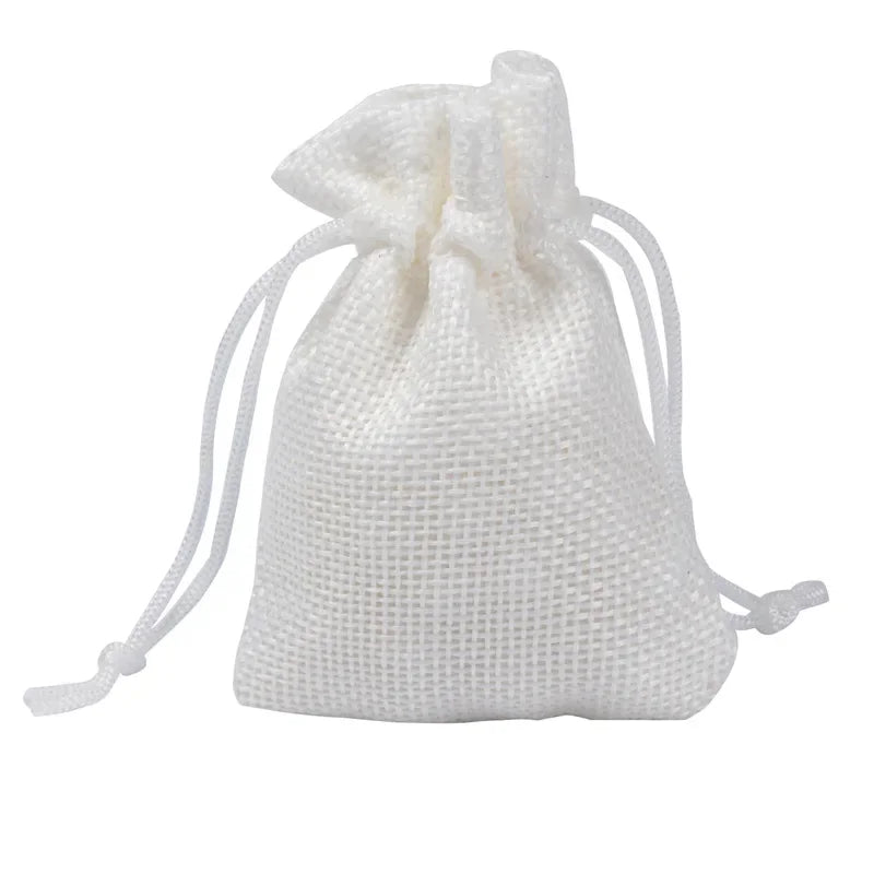 Natural Jute Gift Bags with Drawstring (5 Sizes)