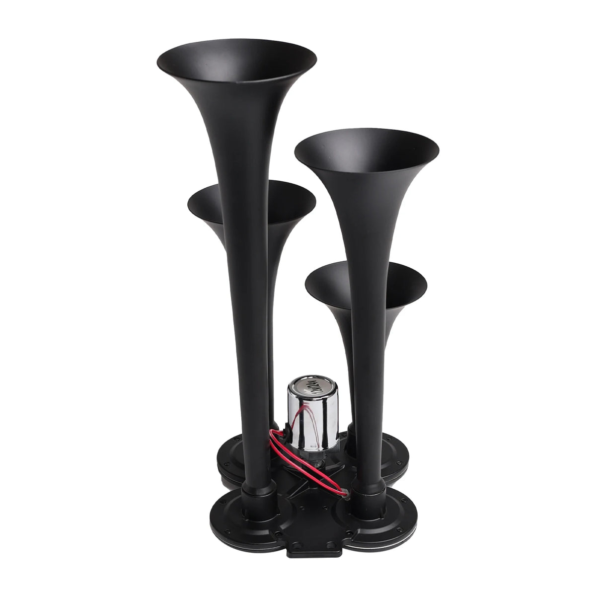 4 Trumpet Air Horn Kit with Solenoid Valve for Trucks and Vehicles