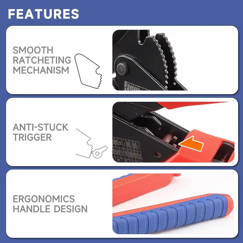 Wire Rope Crimping Tool for Aluminum Oval Sleeves