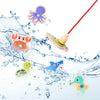 Montessori Wooden Magnetic Fishing Toy for Kids – Educational Marine Life Game