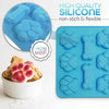 Pet Paw Print Silicone Mold Set for Baking and Treats