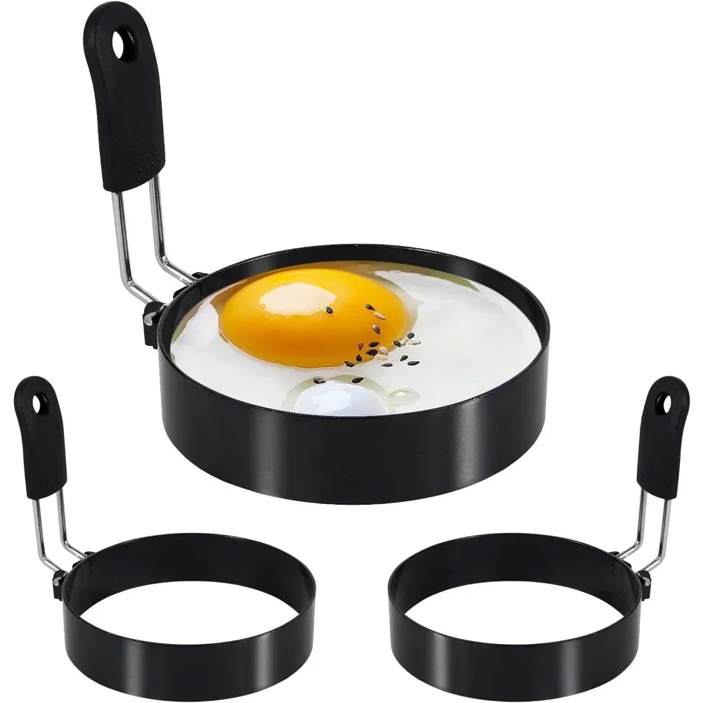 Anneaux en Acier Inoxydable pour Œufs et Crêpes Professionnels