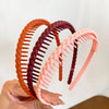 Non-Slip Resin Hair Bands - Set of 5