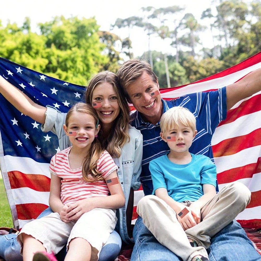 Autocollants de drapeaux américains patriotiques