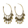 Vintage Geometric Drop Earrings