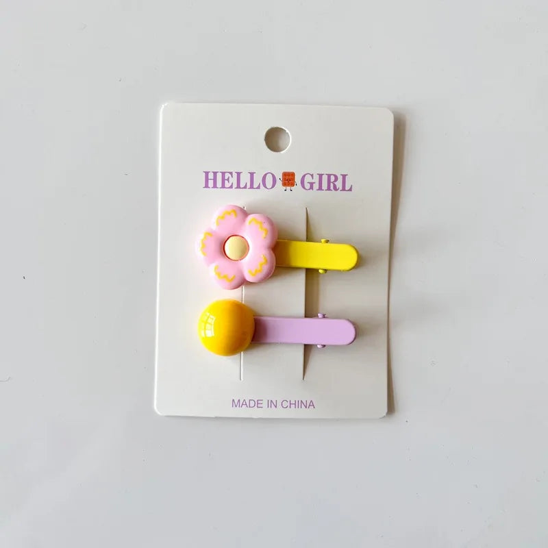Pinza para el pelo con forma de pez para niñas