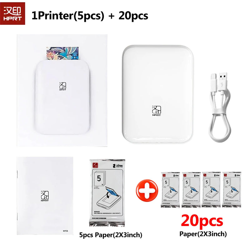 Pocket-Sized Wireless Photo Printer