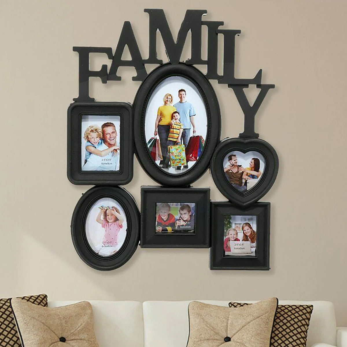 Modern Family Photo Frame Wall Decor