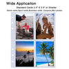 A5 PU Leather Photo & Card Organizer Binder with 4-Pocket Sleeves