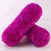 Soft Chenille Yarn for Knitting and Crochet