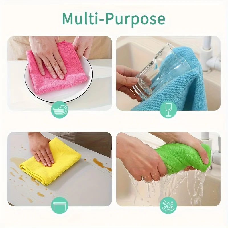 Premium Microfiber Cleaning Cloths