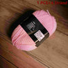 4-Ply Soft Cotton Blend Yarn for Knitting and Crochet