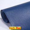 Rolle dunkelblauer selbstklebender PU-Lederreparaturaufkleber