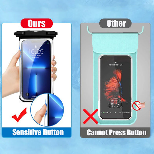 Universal Waterproof Phone Pouch with Lanyard