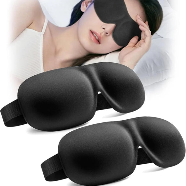 3D Contour Sleep Mask with Memory Foam