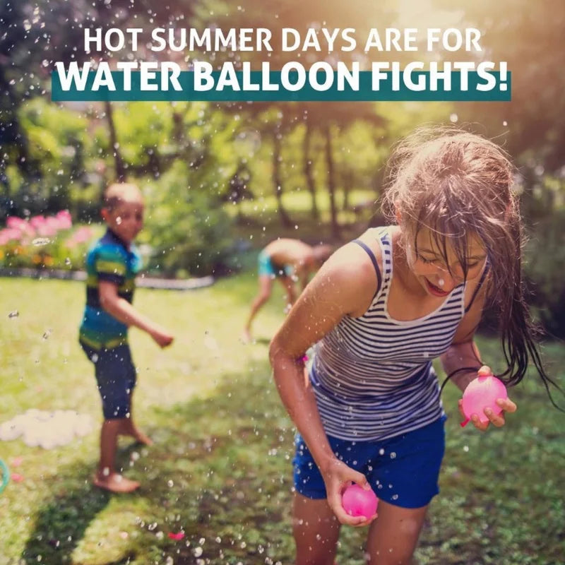 Fast-Fill Water Balloons for Summer Pool Parties & Outdoor Fun